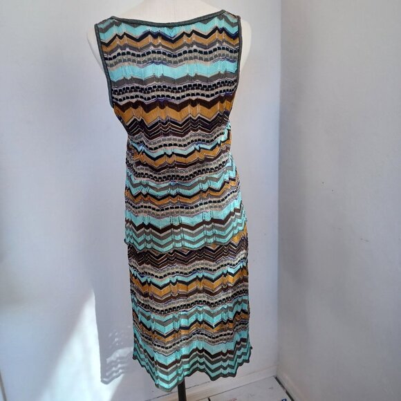 Missoni‎ Set Skirt and Top Classic Multi Stripe Womens US 10 - Picture 8 of 16